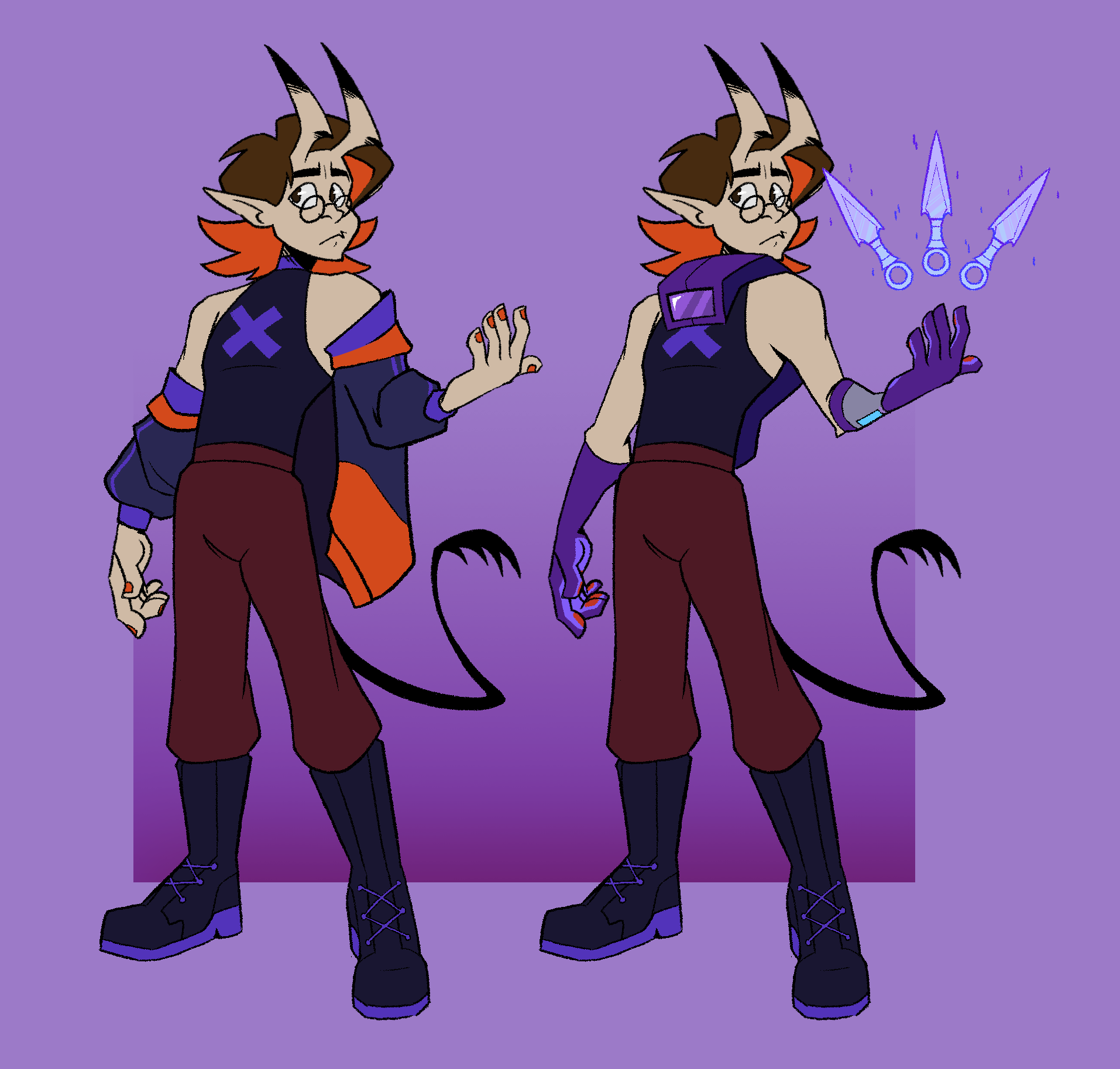 K Outfit Design Concepts - RotTMNT Fan Character